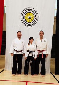 Master Liz receiving her 7th degree